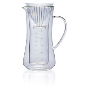 Pour Over Coffee Maker w/ 17oz Glass Carafe