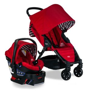 Pathway 4-Wheel Stroller/B-Safe 35 Infant Car Seat Travel System - Cabana