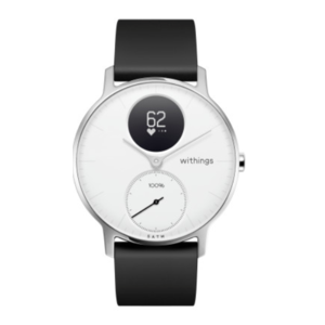 Steel HR 36mm Hybrid Smartwatch (White)