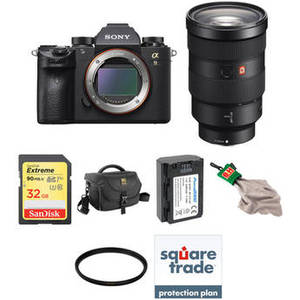 Alpha a9 Mirrorless Digital Camera with 24-70mm f/2.8 Lens Deluxe Kit
