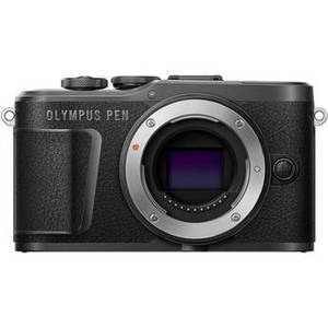 PEN E-PL10 Mirrorless Digital Camera (Body Only, Black)