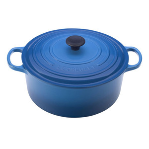 5.5qt Signature Cast Iron Round Dutch Oven Marseille