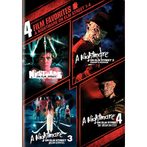 4 Film Favorites-Nightmare On Elm Street 1-4