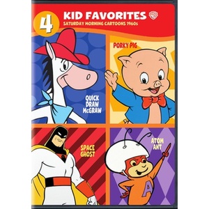 4 Kid Favorites-Saturday Morning Cartoons-1960s