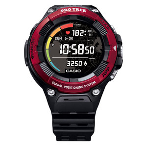 Pro Trek Heart Rate Activity Smartwatch Red