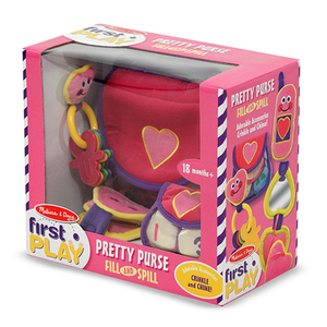 Pretty Purse Fill & Spill Toddler Toy Set Ages 18+ Months