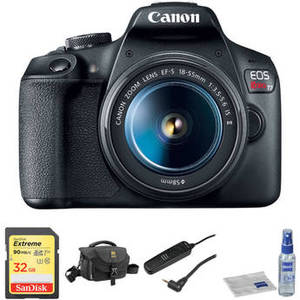 EOS Rebel T7 DSLR Camera with 18-55mm Lens Basic Kit