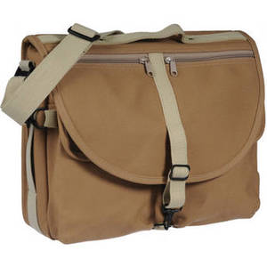 F-802 Reporter's Satchel Shoulder Bag (Sand)