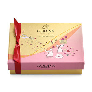 GODIVAÂ® 6 Piece Valentines Day Assorted Gift Box