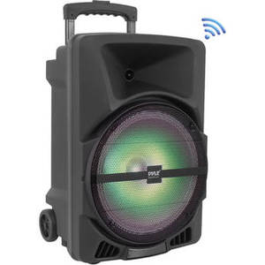PPHP1244B 12" 2-Way 800W Portable Bluetooth PA Speaker with Light Show