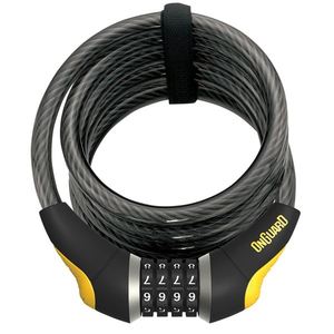 Doberman Coil Combo Cable Bike Lock - 185cm x 12mm