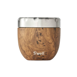 S'well Eats Teakwood 21.5 oz Food Bowl