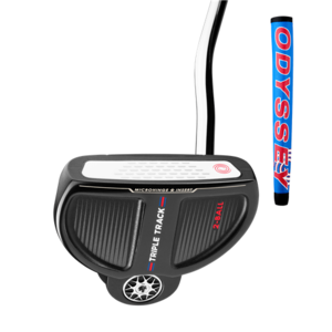 Odyssey Triple Track 2-Ball Putter with Oversize Grip
