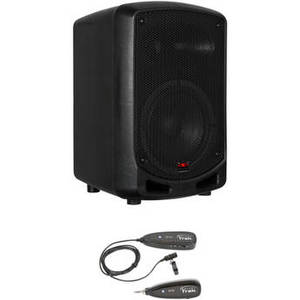 Traveler Quest 6 Kit Battery-Powered Portable PA with Wireless Lavalier Microphone System