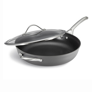 Contemporary Nonstick 13" Deep Skillet