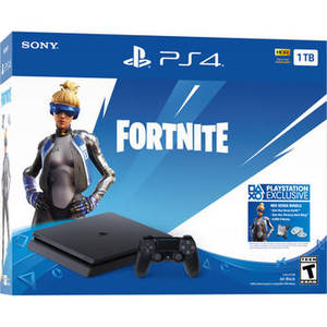 PlayStation 4 Fortnite Neo Versa Gaming Console Bundle (Jet Black)