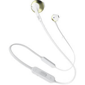 TUNE 205BT Wireless Bluetooth Earbud Headphones (Champagne Gold)