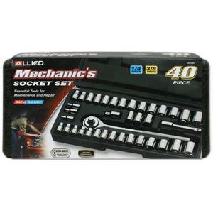 40-Piece Mechanic's Socket Set in Case