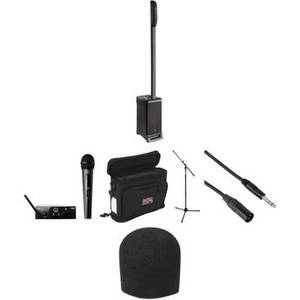 Go Mobile Rechargeable Portable PA Kit with EON One Pro, Wireless Mic, and Accessories