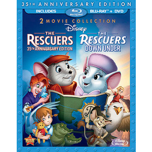 Rescuers-35th Anniversary/Rescuers-Down Under 2pk