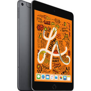 7.9" iPad mini (Early 2019, 64GB, Wi-Fi + 4G LTE, Space Gray)