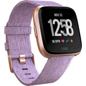 Versa Fitness Watch Special Edition (Lavender Woven/Rose Gold Aluminum)
