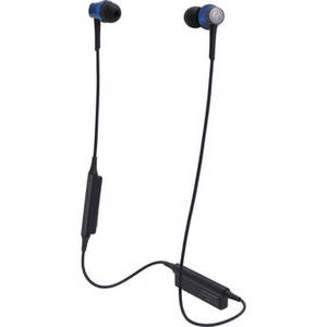 ATH-CKR55BT Sound Reality Wireless In-Ear Headphones (Blue)