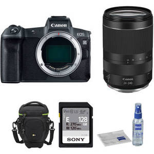 EOS R Mirrorless Digital Camera with 24-240mm Lens and Accessories Kit