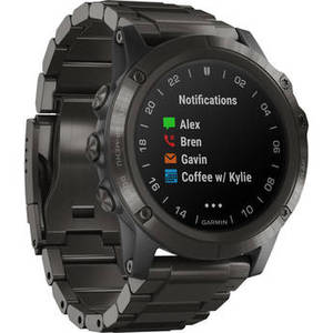 D2 Delta PX Aviator Watch (51mm, DLC Titanium Band)