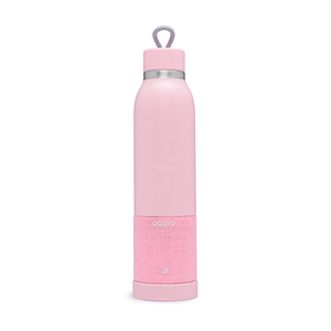 Aquio Double-Wall Hydration Bottle & Speaker Blush