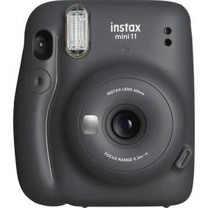 INSTAX Mini 11 Instant Film Camera (Charcoal Gray)