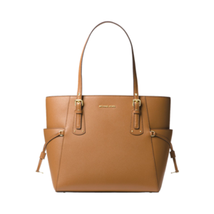 Michael Kors Voyager Small Crossgrain Leather Tote Bag