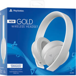 PlayStation Gold Wireless Headset (White)