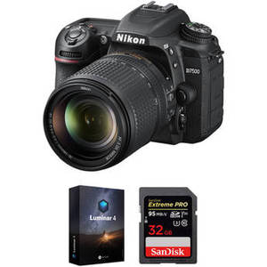 D7500 DSLR Camera with 18-140mm Lens and Software Kit
