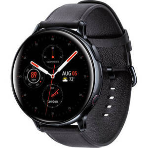Galaxy Watch Active2 LTE Smartwatch (Stainless Steel, 44mm, Black)