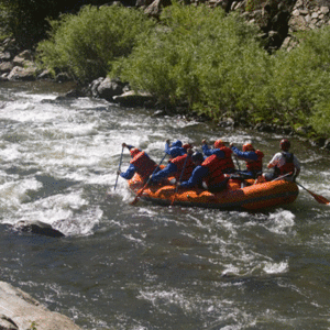 Whitewater Raft the Middle Ocoee