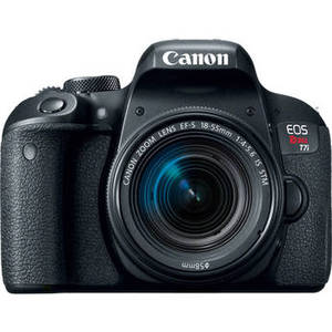 EOS Rebel T7i DSLR Camera with 18-55mm Lens