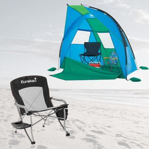 Solar Shade Medium Shelter plus Camp Chair Package