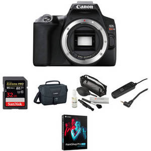 EOS Rebel SL3 DSLR Camera Body Deluxe Kit (Black)