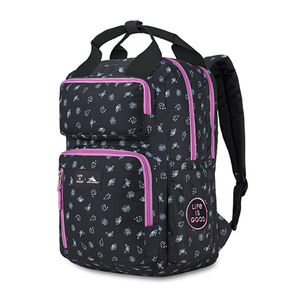 Life Is Good Mindie Backpack Black/Happy Grape Nature