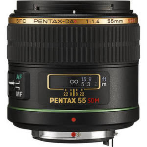 Telephoto 55mm f/1.4 DA* SDM Autofocus Lens for Digital SLR