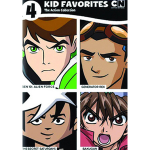 4 Kid Favorites-Cartoon Network-Action Collection