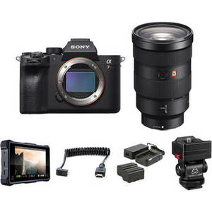Alpha a7R IV Mirrorless Digital Camera and 24-70mm f/2.8 Lens and HDR Filmmaker Kit