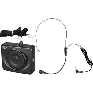 Waistband Portable PA System with USB Input (Black)
