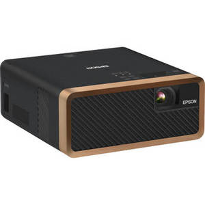 EF-100 Home Theater Laser 3LCD Projector with Android TV Wireless Adapter (Black)