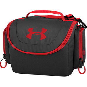 12 Can Insulated Cooler Black/Red