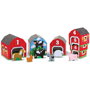 Nesting and Sorting Barns & Animals Ages 2-4 Years