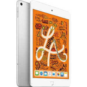 7.9" iPad mini (Early 2019, 64GB, Wi-Fi + 4G LTE, Silver)