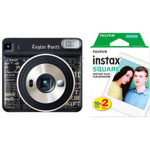 INSTAX SQUARE SQ6 Instant Film Camera with Twin Pack of Film Kit (Taylor Swift Edition)