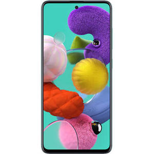 Galaxy A51 A515F Dual-SIM 128GB Smartphone (Unlocked, Prism Crush Blue)